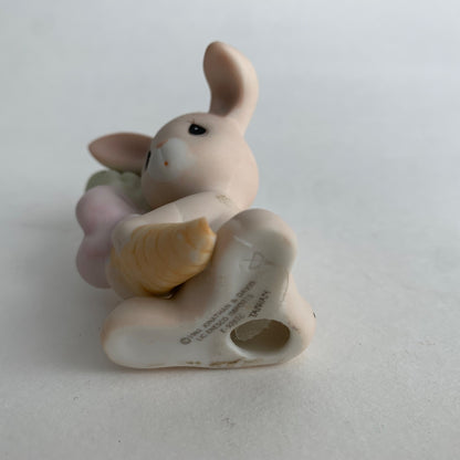 Precious Moments E-9267C Animal Bunny with Carrot Figurine with Box
