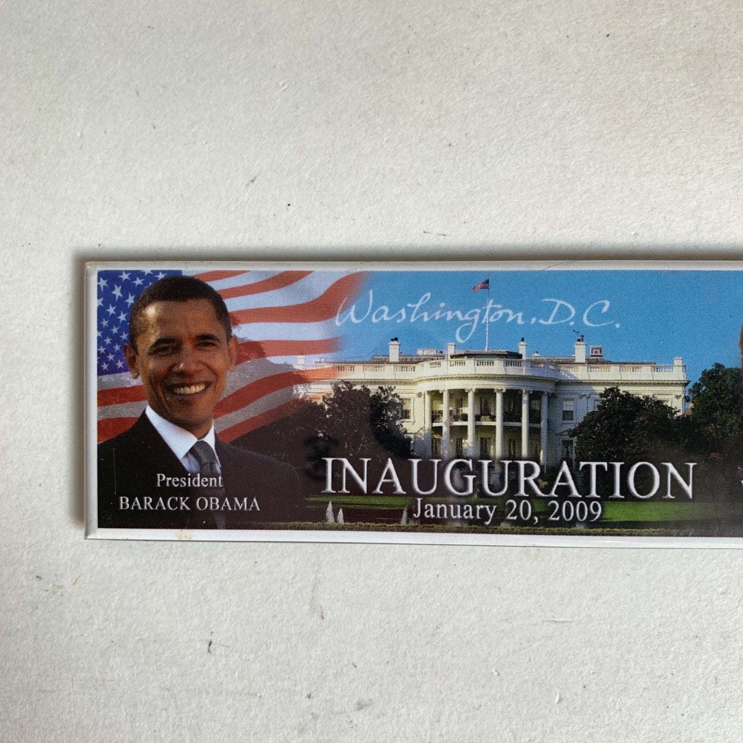 2009 Barack Obama Joe Biden Inauguration Magnet