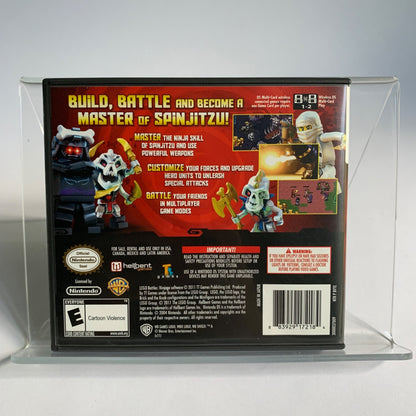 Nintendo DS Lego Battles Ninjago Game Cartridge Case Manual Complete