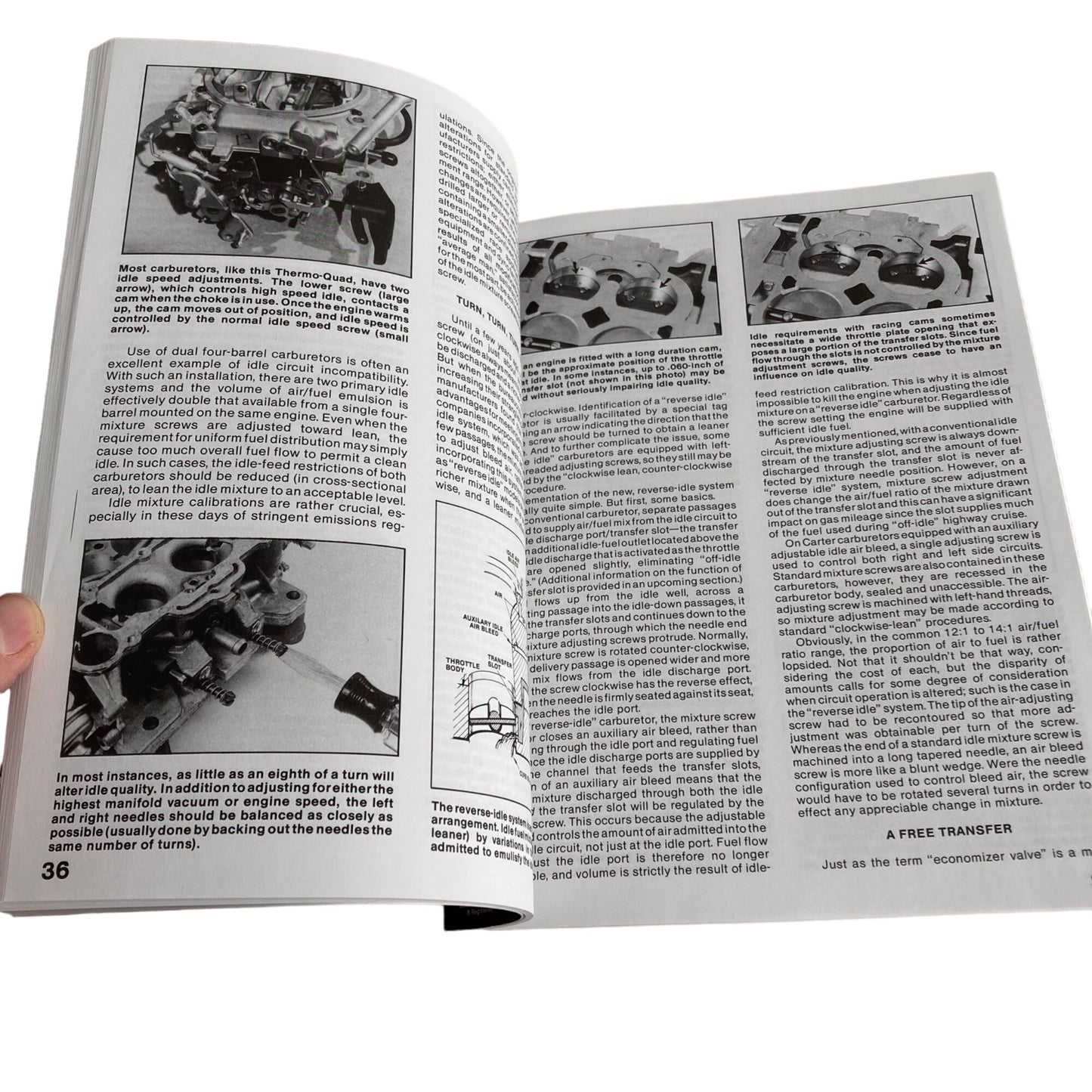 Super Tuning and Modifying Carter Carburetors Manual Book