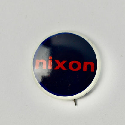 Nixon Presidential Campaign Small Button Pin 1968