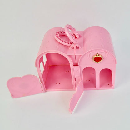 Tara Toys Pink Pony Stable and Two Ponies Vintage
