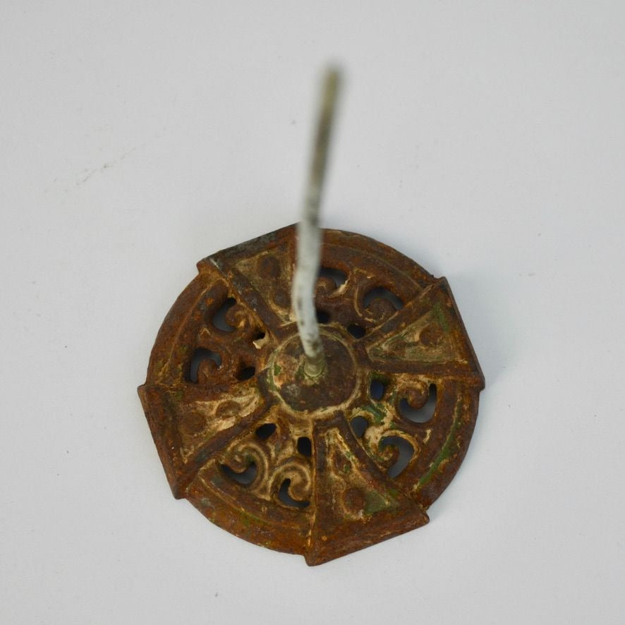 Vintage Metal Receipt Spike Rusty Weathered