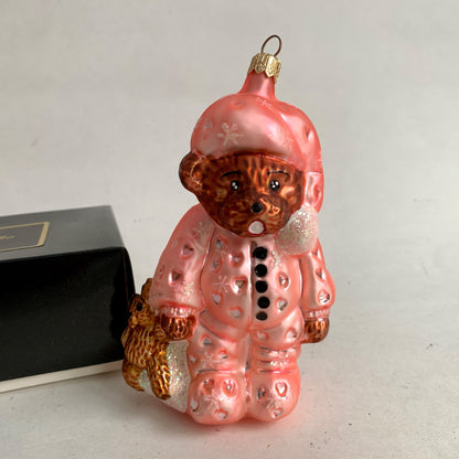 Christopher Radko 1996 Bearly Awake Ornament AS IS In Box