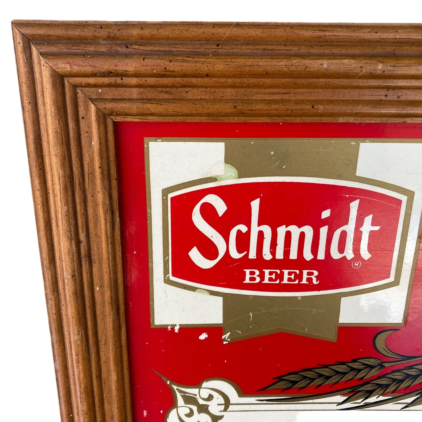 Vintage Schmidt Beer Menu Board Sign Beer That Grew With The Great Northwest