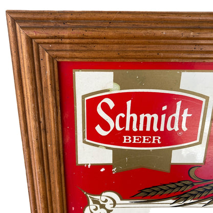 Vintage Schmidt Beer Menu Board Sign Beer That Grew With The Great Northwest