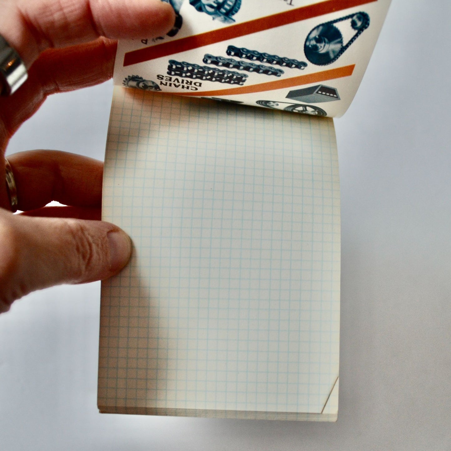 Browning Speed Reducers Advertising Notebook Graphing Paper Vintage