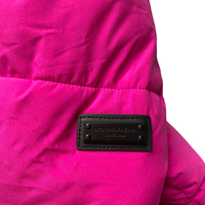 BCBG MaxAzria Magenta Bright Pink Puffer Jacket Size Large