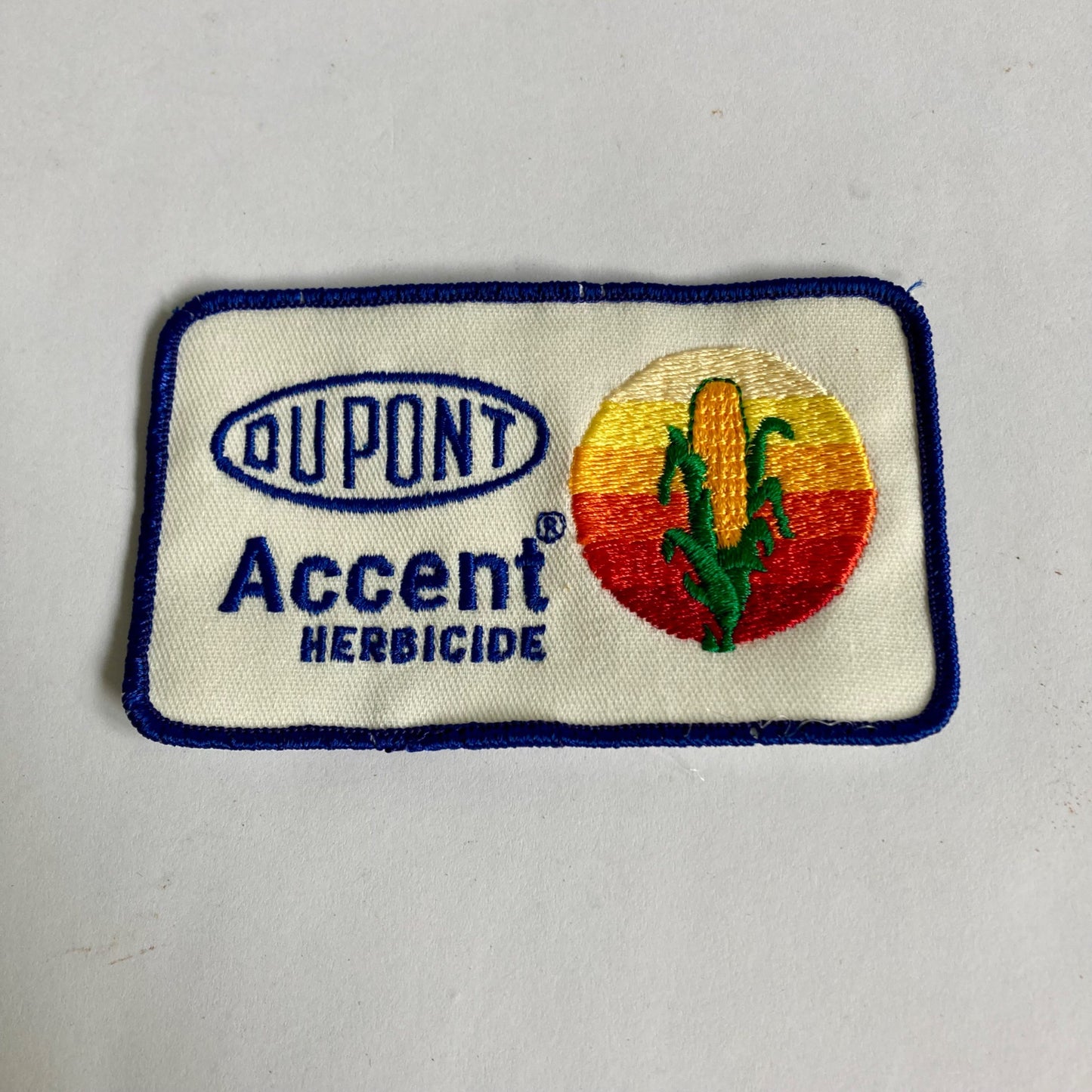 Vintage DUPONT Accent Herbicide Patch Embroidered Farming Agriculture