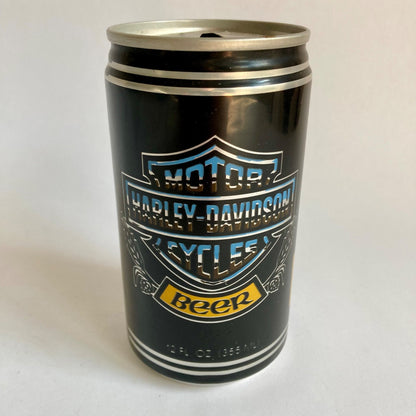 Vintage 1984 Harley Davidson Pabst Beer Can Sturgis HD Motorcycle EMPTY