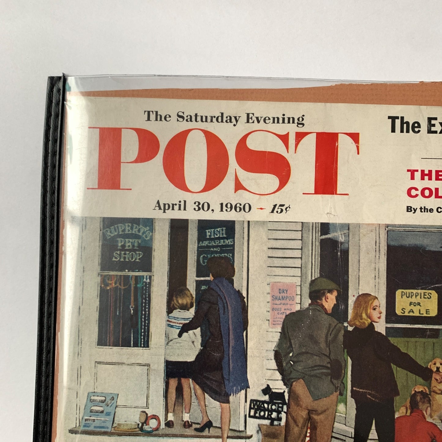 The Saturday Evening Post Magazine COVER April 30 1960