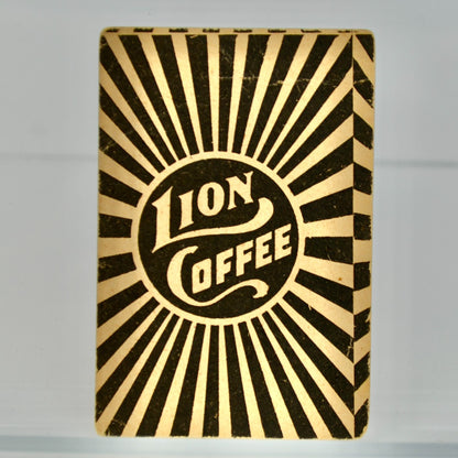 Lion Coffee Alaska Antique Victorian Trading Card
