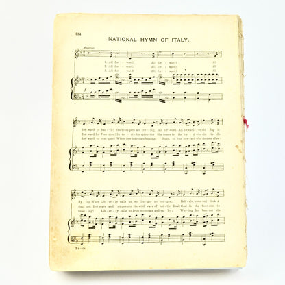 1913 Songs That Never Grow Old Music Book AS IS Antique