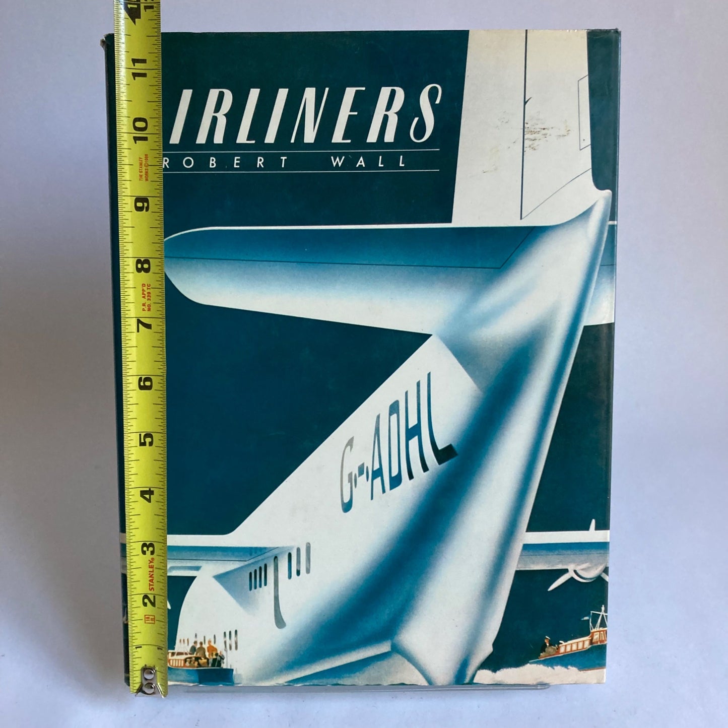 Airliners Hardcover Vintage Book by Robert Wall Airplanes