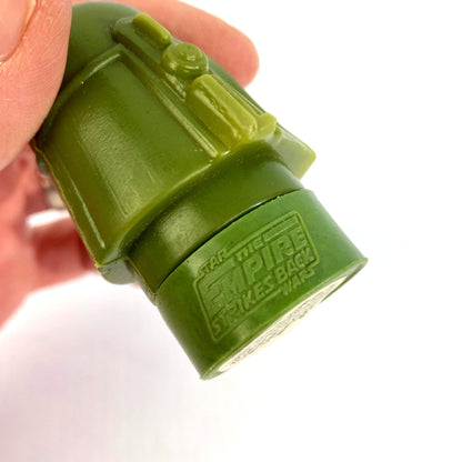 Vintage 1980 Star Wars Topps Boba Fett Candy Head Topper Container