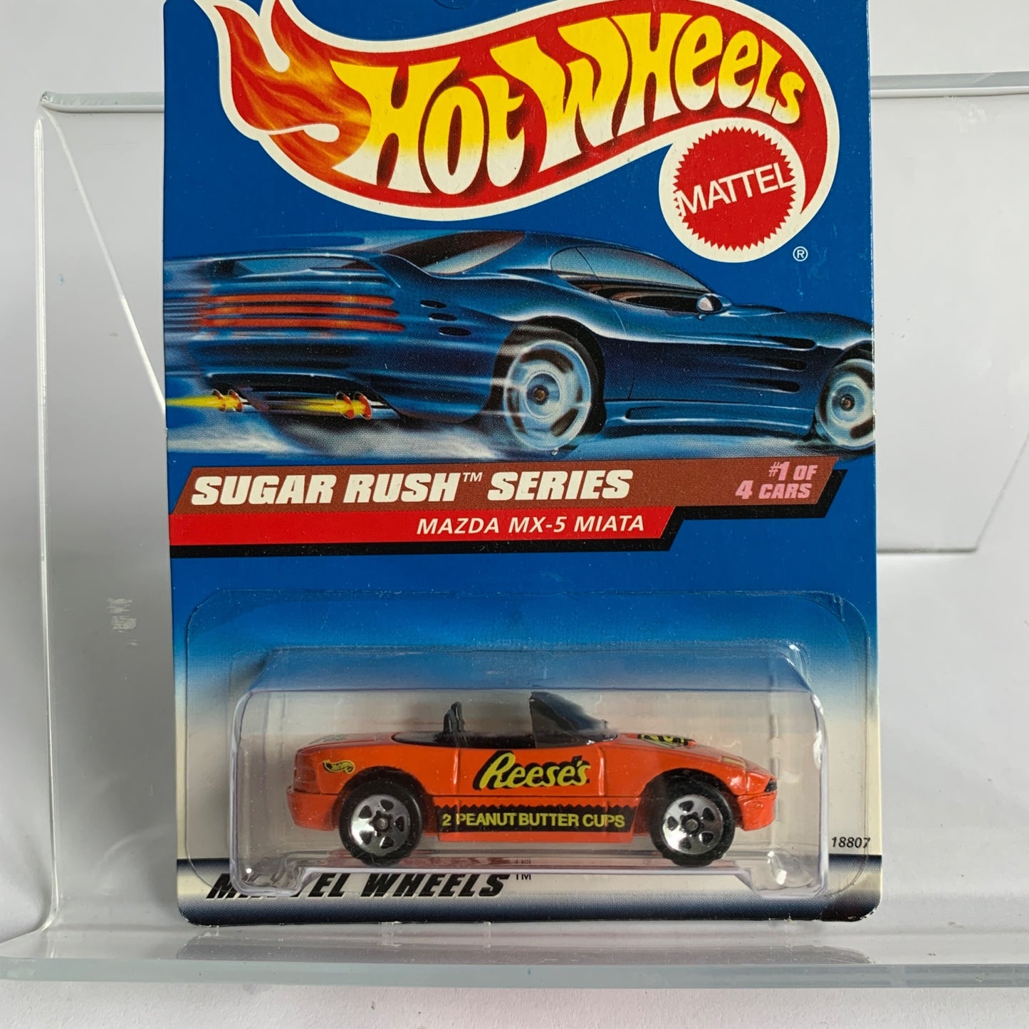 Hot Wheels Sugar Rush Series Mazda MX-5 Miata Reese's New Vintage 1997