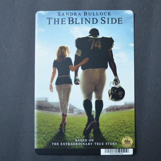 Blockbuster Backer Card The Blind Side NO DISC