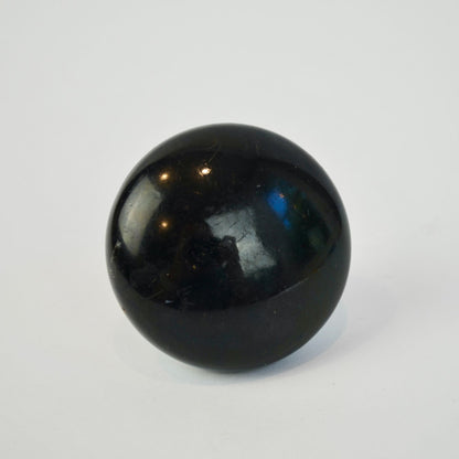Antique Black Porcelain Door Knob Vintage Salvage Hardware