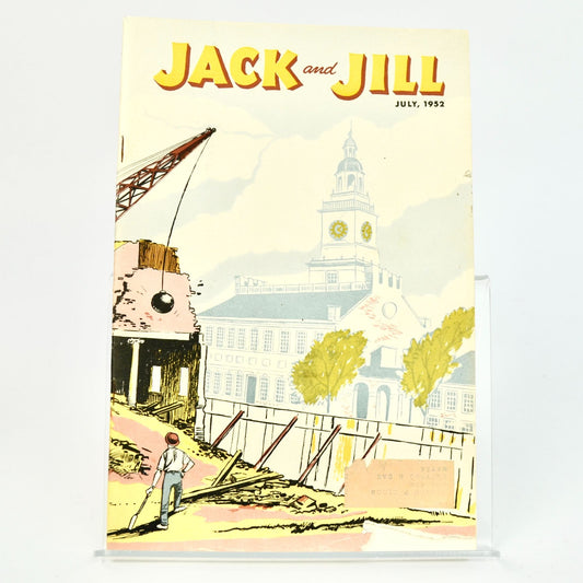 Jack and Jill Magazine July 1952 Vintage