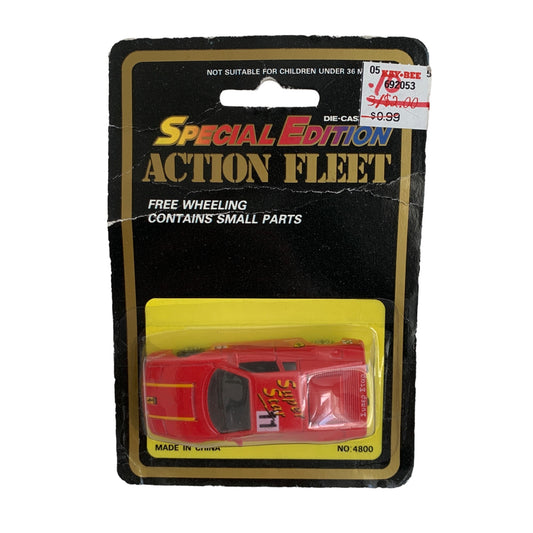Special Edition Die Cast Action Fleet Red Car Super Star 11 Vintage New