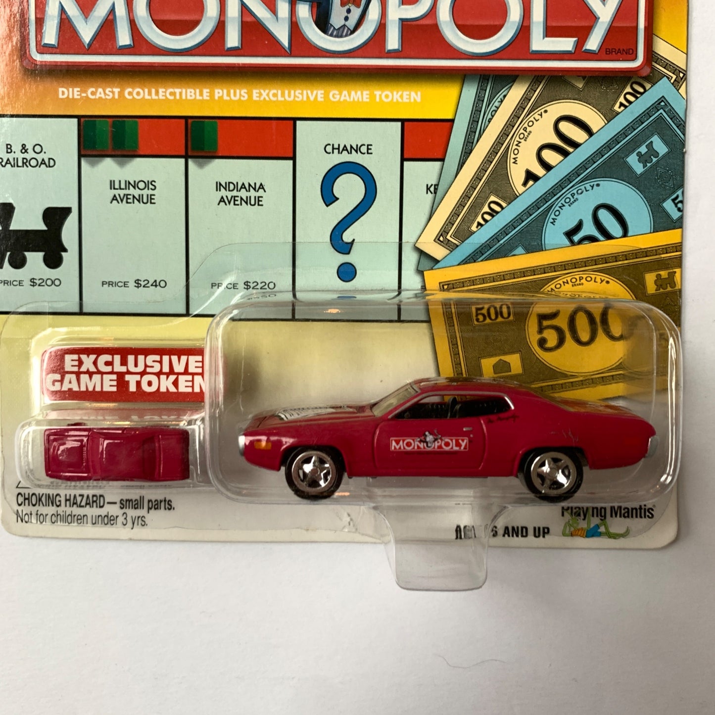 Johnny Lightning Monopoly 155-40 1972 Plymouth Road Runner Vintage New