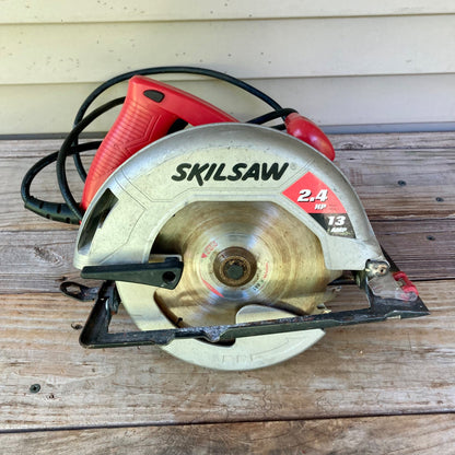 Skilsaw 5580 Circular Saw 7-1/4" Corded Electric TESTED & WORKS!