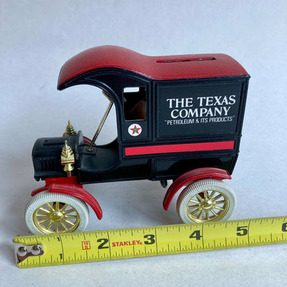 Vintage Ertl Texaco 1905 Ford Delivery Car Diecast Nostalgic Series #4 Coin Bank