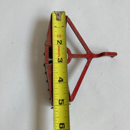 Vintage Ertl Disc Plow 5" Red Farm Implement Cultivator MADE IN USA