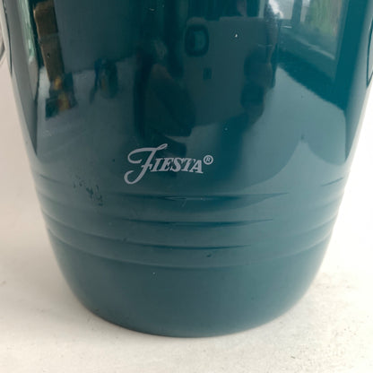 Vintage Fiesta Turquoise Blue Retro Ice Bucket