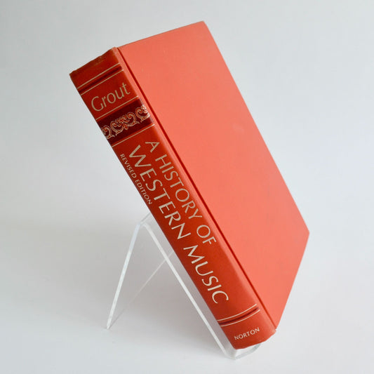 A History of Western Music Grout Hardcover Revised Edition Vintage