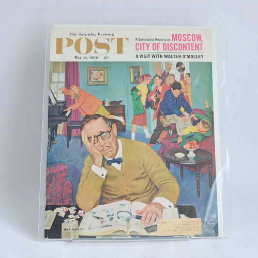 The Saturday Evening Post Magazine COVER May 14 1960
