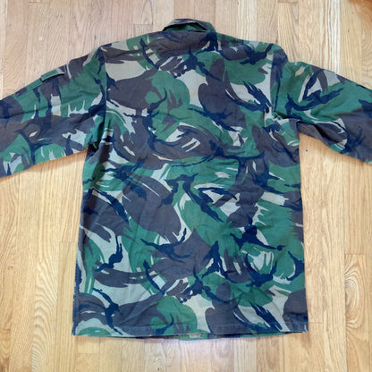 Dutch Military Camo Field Jacket DPM Army Shirt MADE IN HOLLAND