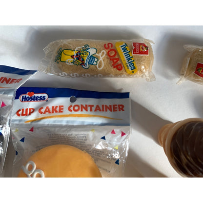 Vintage Play Food Toys Hostess Twinkies Soap Dairy Queen Cup Cakes