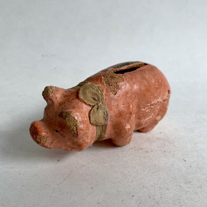 Vintage Pig Tiny Small Piggy Bank