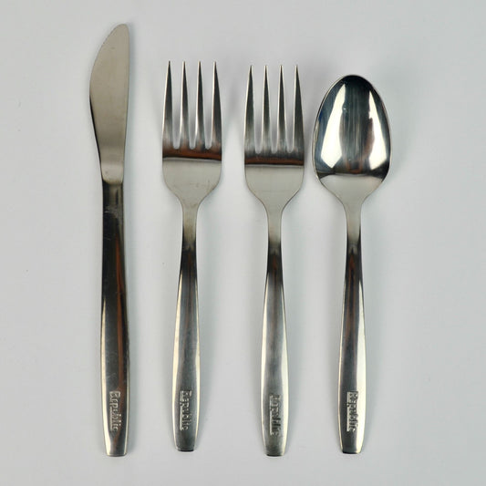 Republic Airlines Silverware Flatware Set of 4 Pieces Vintage