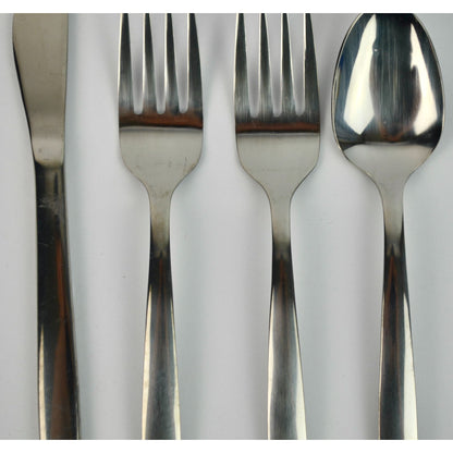 Republic Airlines Silverware Flatware Set of 4 Pieces Vintage