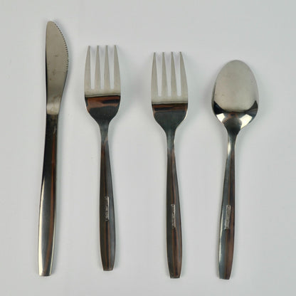 Republic Airlines Silverware Flatware Set of 4 Pieces Vintage