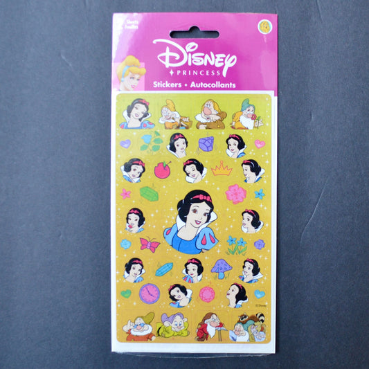 SandyLion Disney Princess Snow White Stickers NOS New Sealed