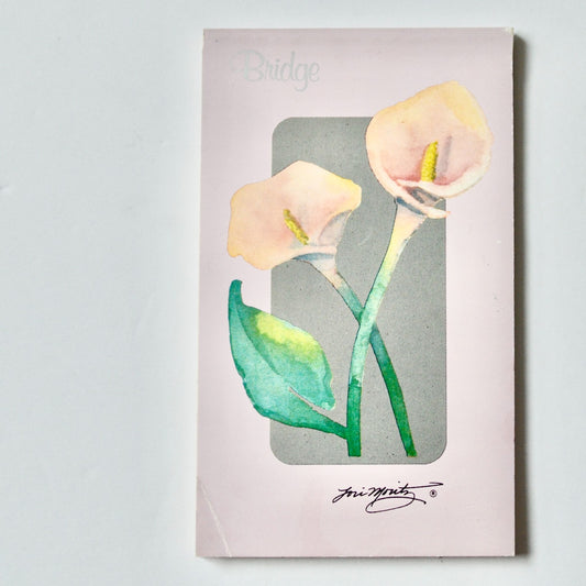 Sun Capers 1985 Bridge Score Card Book Vintage