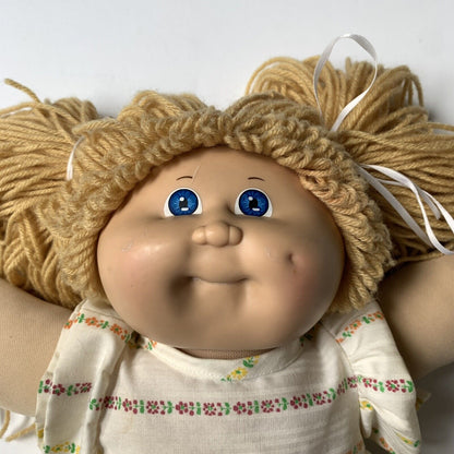 Cabbage Patch Kids 1978 #55 Blonde Doll 18”