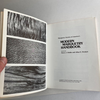Lot 2 Vintage Veneering Books Modern Marquetry Handbook & A Manual of Veneering