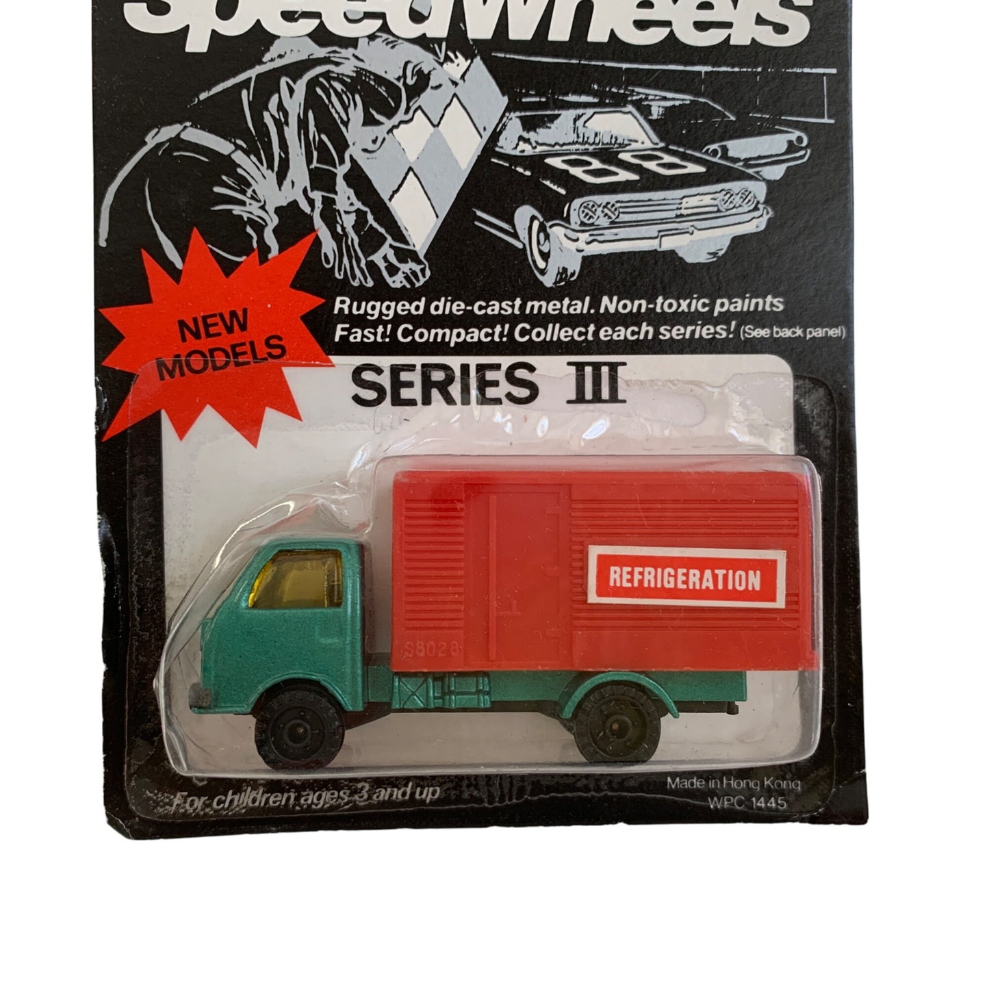 Speed Wheels Vintage Die Cast Refrigeration Truck Vintage New