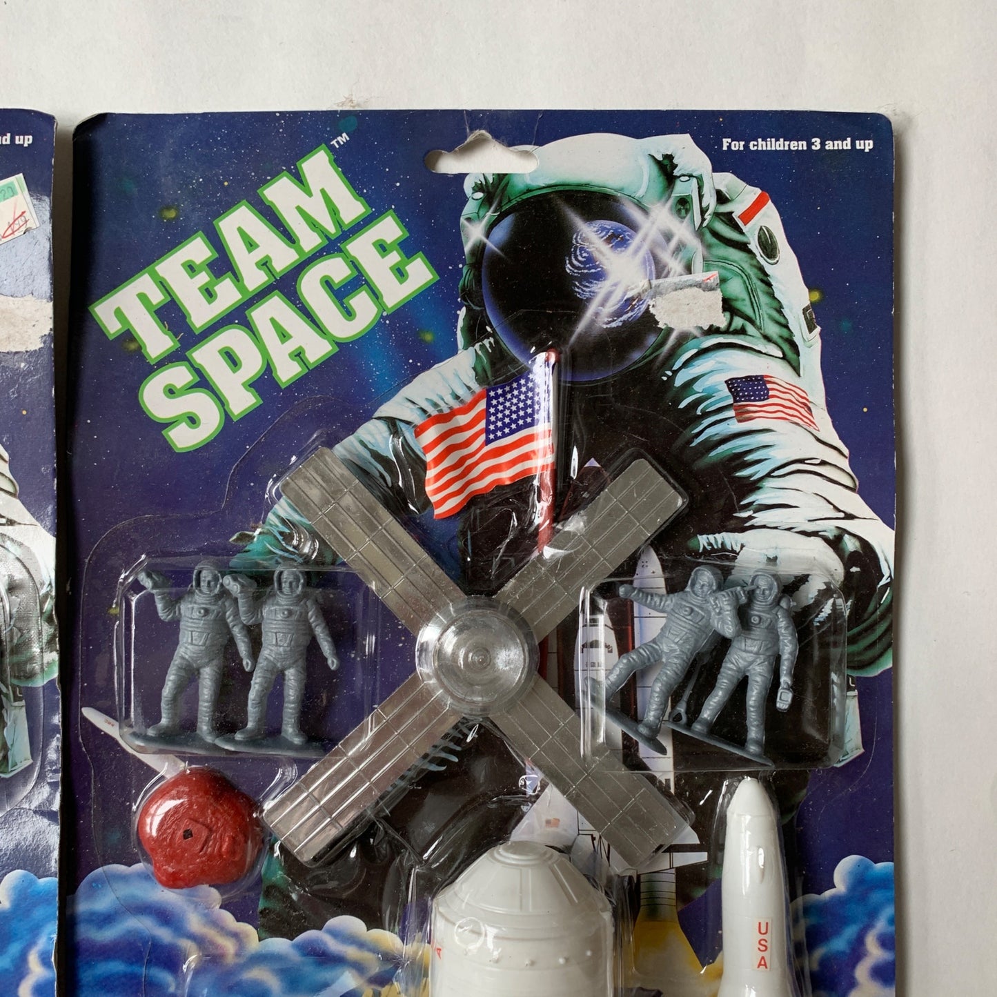 Tri Toy Limited Team Space Astronaut Toys Set Figures Vintage New