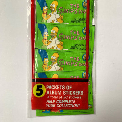 Play & Activity Simpsons Album Stickers Set New