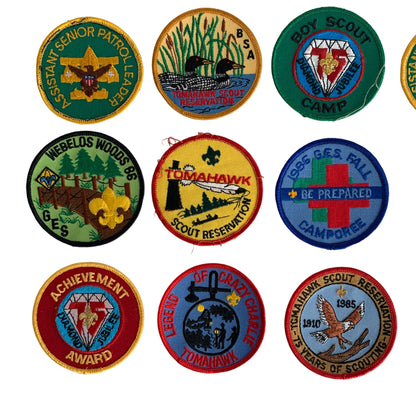 Vintage Boy Scouts of America BSA Patches Lot of 18