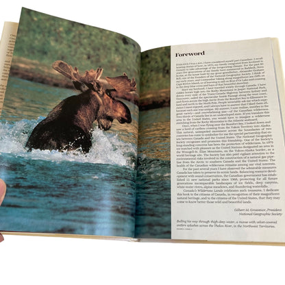 Vintage Canada's Wilderness Lands Book National Geographic Society