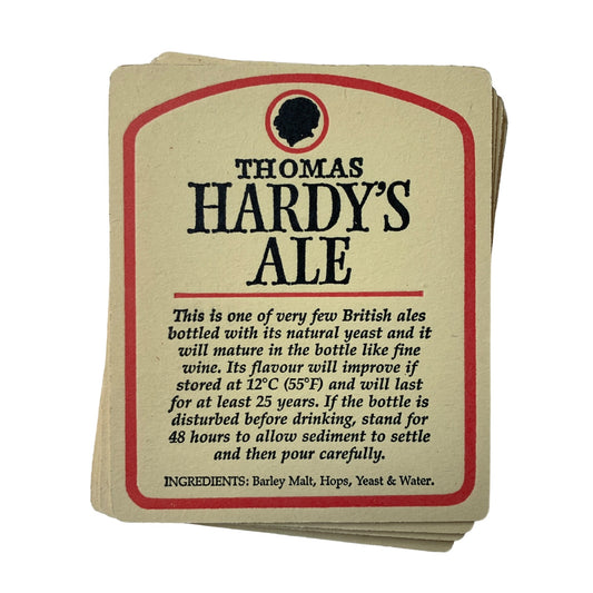 Vintage Thomas Hardy's Ale Coasters Lot of 54 Unused