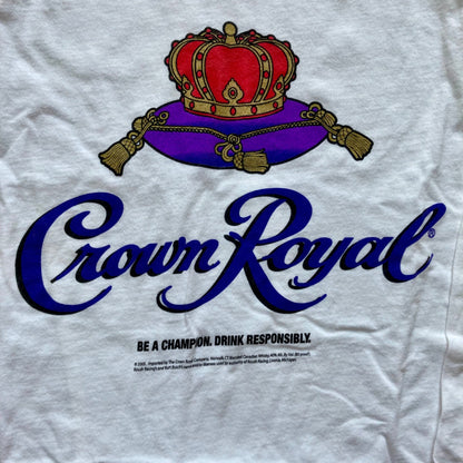 Vintage Kurt Busch #97 Crown Royal NASCAR T-Shirt Women's Size L NICE!