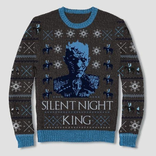 New Silent Night King Game of Thrones Sweater