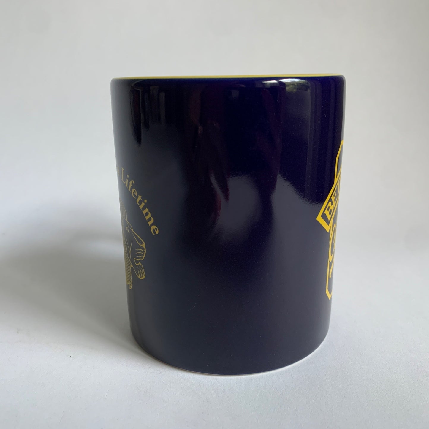 2001 Bethel Alumni Coffee Club Vintage Navy Mug